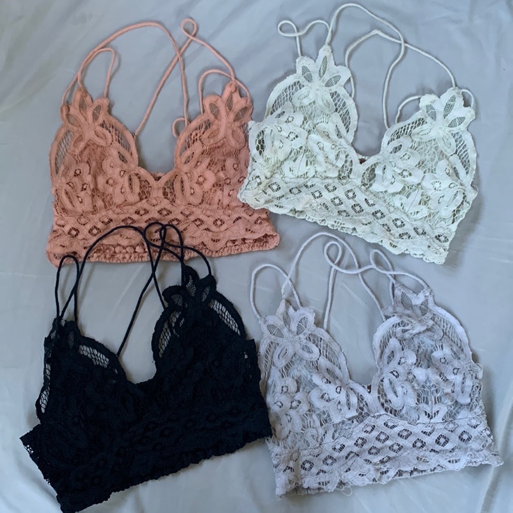 FREE PEOPLE BRALETTE BUNDLE